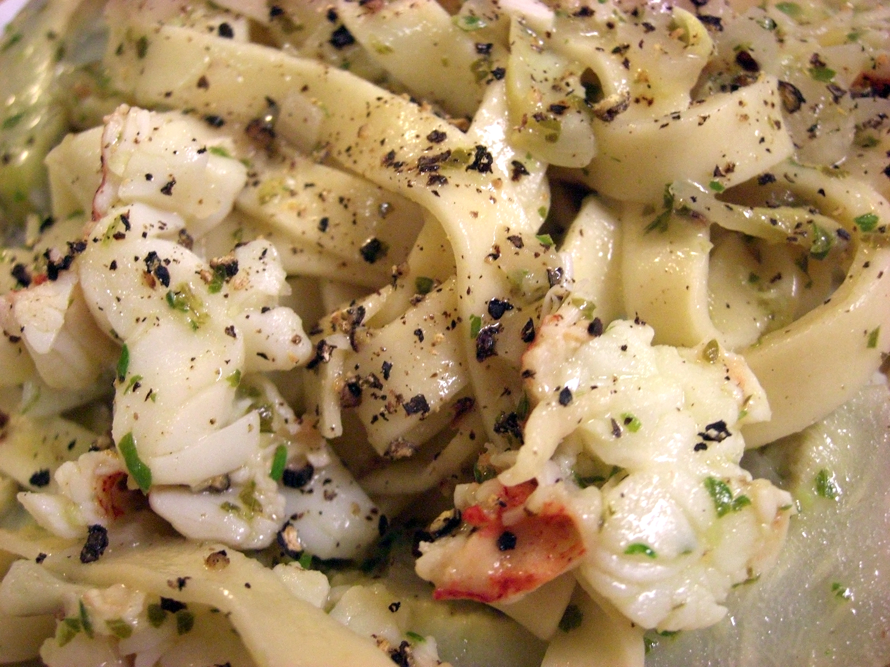 Yesterdish’s Lobster And Artichoke Pasta